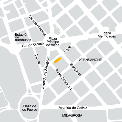 Ubicación Apartamentos Leyre